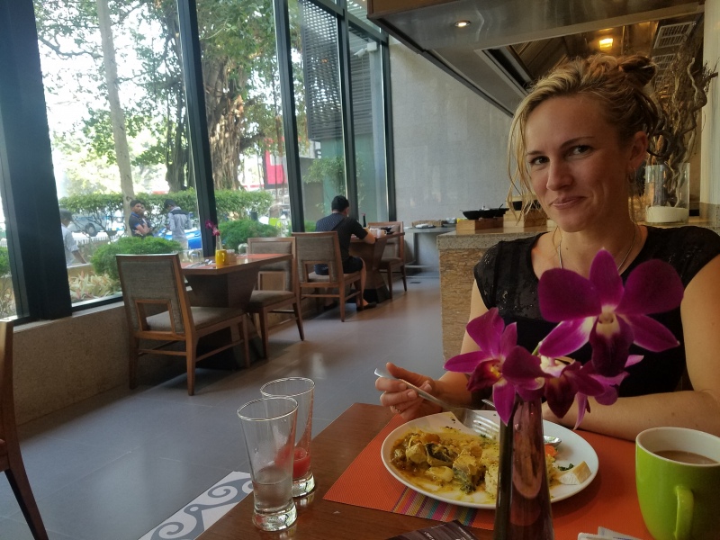 Sri Lanka - Hilton buffet