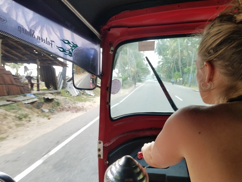 Sri Lanka - me tuk tuk